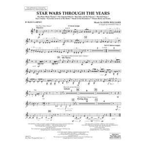 Star Wars Through the Years - Bb Bass Clarinet